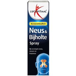 Lucovitaal - Neus en Bijholte Spray - 10 ml - Medisch Hulpmiddel