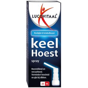 Lucovitaal Hoest en keelspray 20ml