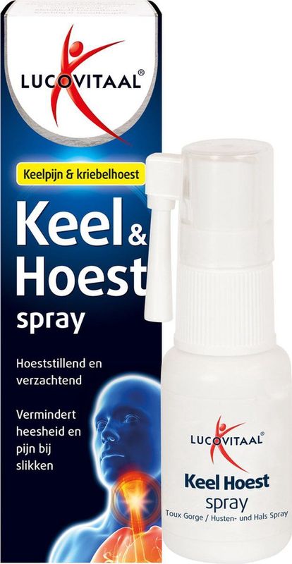 Lucovitaal - Keel Hoest Spray - 20 ml - 1 stuk - Keelverzorging