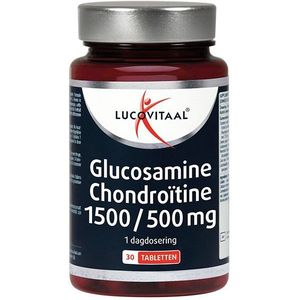 Lucovitaal Glucosamine Chondroïtine 1500/500mg Tabletten