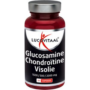 Lucovitaal Glucosamine/chondroitine/visolie 30 capsules
