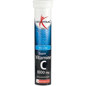 Lucovitaal Super Vitamine C 1000mg Voegingssupplement - 20 bruistabletten