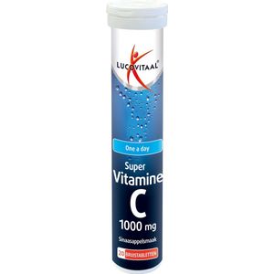 Lucovitaal Super Vitamine C 1000mg Voegingssupplement - 20 bruistabletten