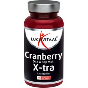 Lucovitaal Cranberry met x-tra lactobacillus 30 capsules