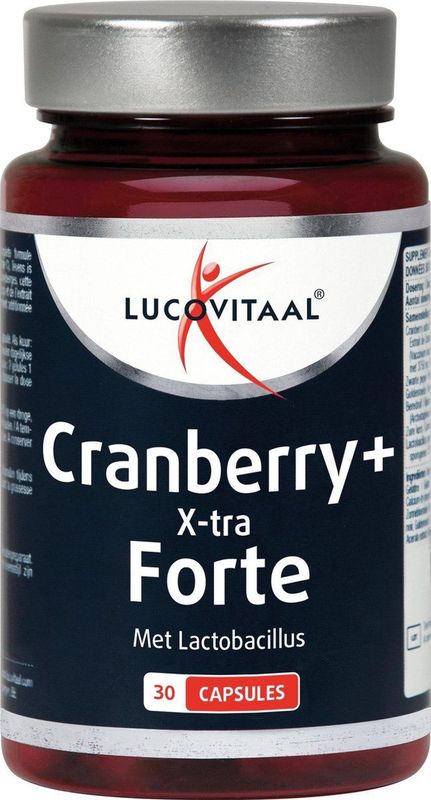 Lucovitaal Cranberry met x-tra lactobacillus 30 capsules