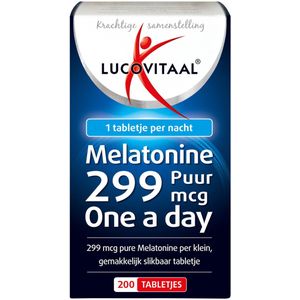 Lucovitaal - Melatonine - 0.299 mg - Voedingssupplement