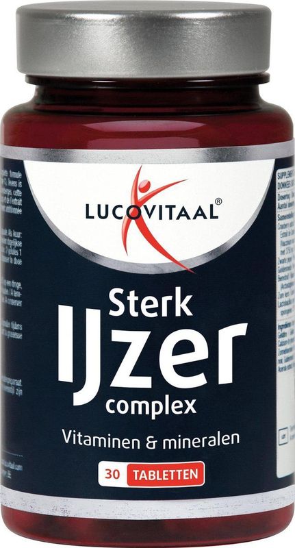 Lucovitaal Sterk IJzer Complex 30 tabletten