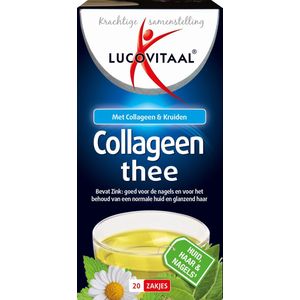 Lucovitaal Thee Collageen Beauty 20 stuks