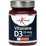 Lucovitaal Vitamine d3 25 mcg 60 capsules