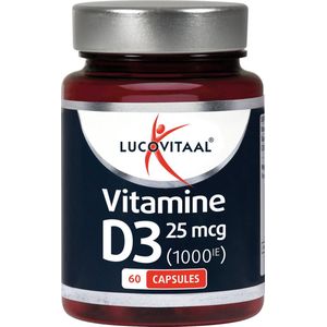 Lucovitaal Vitamine d3 25 mcg 60 capsules