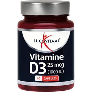 Lucovitaal Vitamine d3 25 mcg 60 capsules