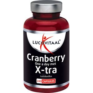 Lucovitaal Cranberry+ Extra Forte Voedingssupplement - 240 capsules
