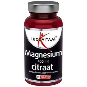 Lucovitaal Magnesium Citraat Voedingssupplement - 60 tabletten