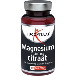 Lucovitaal Magnesium Citraat 400mg 60 tabletten