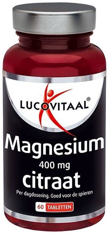 Lucovitaal Magnesium Citraat Voedingssupplement - 60 tabletten