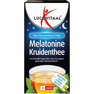 Lucovitaal - Melatonine Thee - 20 Stuks - Met Citroenmelisse en Hop