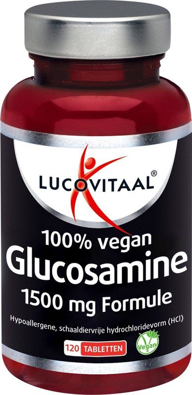 Lucovitaal Glucosamine Vegan Puur 120 tabletten