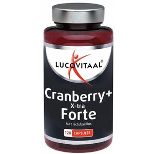 Lucovitaal Cranberry X-tra Forte Voedingssupplement - 120 capsules