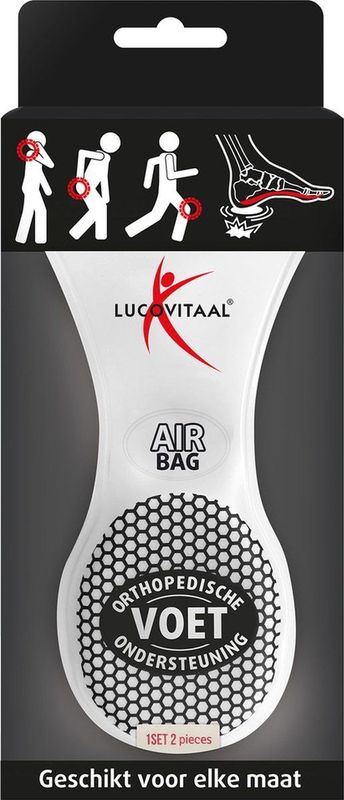Lucovitaal Orthopedisch Voetondersteuning Airbags 1 paar