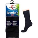 Lucovitaal Bamboe Sokken Lang Zwart 1 Paar