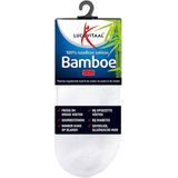 Lucovitaal Bamboe - Enkelsok - Wit - 1 Paar
