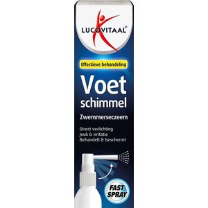 Lucovitaal - Voetschimmel Zwemmerseczeem Spray - Medisch Hulpmiddel - Natuurlijke Ingrediënten