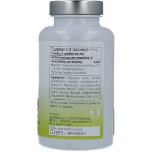 Unipharma - Magnesium 400 MG Boost - Tabletten - 400 mg - Goed Opneembaar