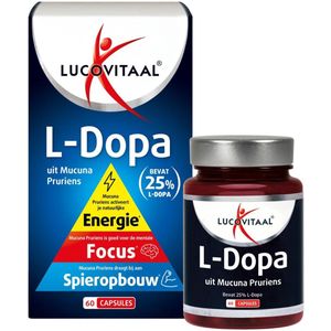 Lucovitaal - Mucuna Pruriens - Kruidenpreparaat - 500 mg - 60 Capsules
