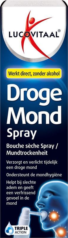 Lucovitaal - Droge Mond Spray - 20 ml - Mondspray