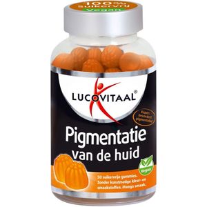 Lucovitaal - Pigmentatie van de Huid Gummies - 50 Stuks - Multivitaminen
