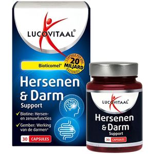 Hersenen & Darm Support - Capsules - Vegan - 20 Miljard Bacteriën