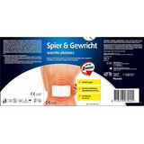 Lucovitaal - Spier & Gewricht Warmte Pleisters - 13 x 19 cm - 8 stuks