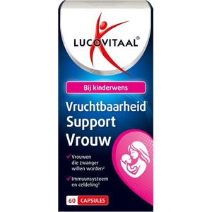 Vruchtbaarheid Support - Vrouw - Foliumzuur - Zink - Vitamine D