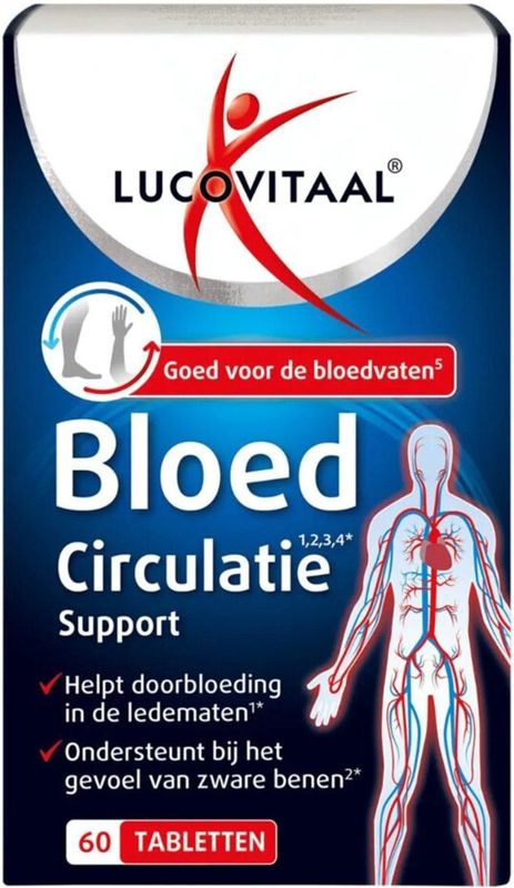 Lucovitaal - Bloedcirculatie Support - Tabletten - 60 stuks