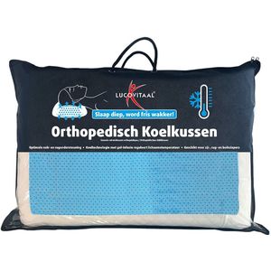 Lucovitaal - Koelkussen - Orthopedisch - Verkoelende Gel - Ademend