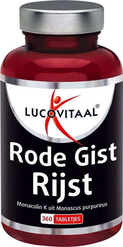 Lucovitaal - Rode Gist Rijst - 60 Tabletten - Natuurlijk Extract