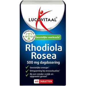 Lucovitaal - Rhodiola Rosea - Kruidenpreparaat - 500 mg - Antioxidanten