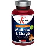 Lucovitaal - Maitake & Chaga Capsules - 90 Stuks - Voedingssupplement