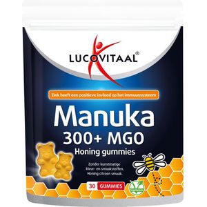 Lucovitaal Manuka Honing 300 MGO Gummies 30 gummies
