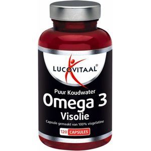 Lucovitaal - Omega 3 - Visolie - Koudwater - 100% Pure Visolie - 60 Capsules