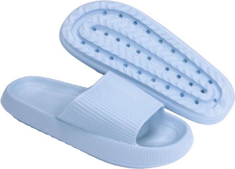 Lucovitaal Orthopedische Bad Slippers Blauw