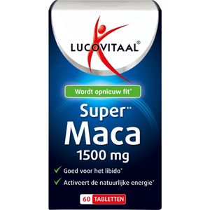 Lucovitaal Super Maca 1500Mg Tabletten - Lucovitaal 60% korting