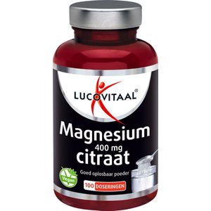 Lucovitaal Magnesium citraat 400mg poeder 250 Gram
