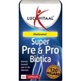 Lucovitaal pre & probiotica 120 miljard  56 Capsules