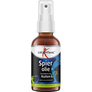 Lucovitaal - Spierolie - Vegan - 50 Milliliter - Voor Massage van de Benen en Spieren