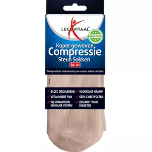 HYCOPROT Plus Size compressiekousen voor dames en heren, brede kuit, medische steunkousen met graduatie, kniehoge druk kousen voor spataderen, gezwollen benen, zwangerschap, 20-30 mmHg 1 paar