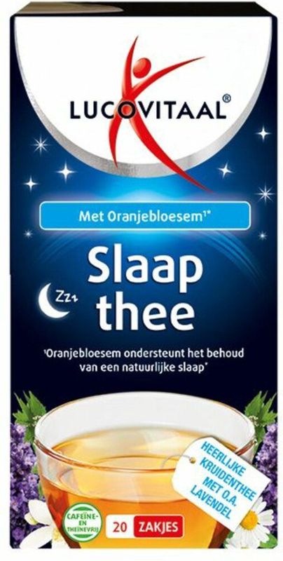 Lucovitaal Slaap Thee Vegan 20 stuks