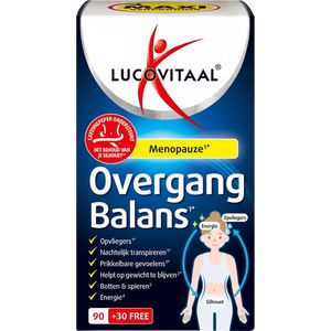 Lucovitaal Overgang Balans Maxi Verpakking 120 tabletten