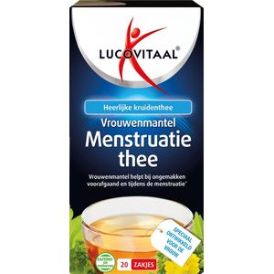 Lucovitaal Vrouwenmantel Menstruatie Thee Vegan 20 stuks