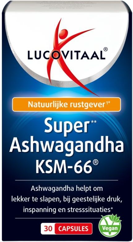 Lucovitaal Ashwagandha KSM-66 Super 30 capsules